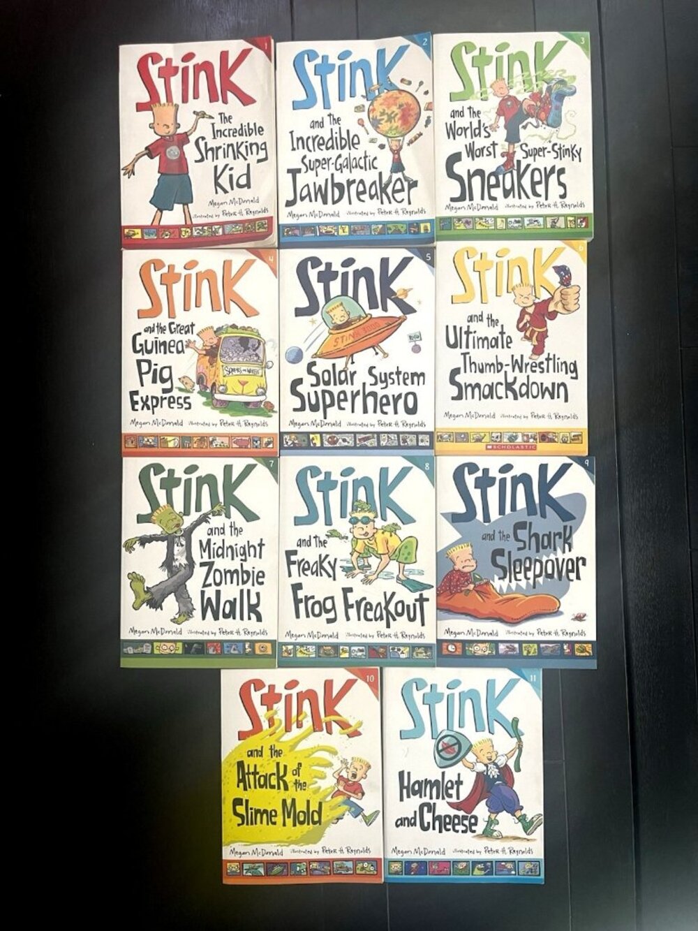 Megan McDonald Stink Paperback Book Adventure Collection Series Set Lot of 1-11
